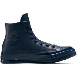 Buty sportowe Converse Chuck 70. Niebieskie obuwie sportowe damskie Converse, bez wzorów, ze skóry ekologicznej. Za 690.00 zł.