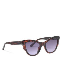 Okulary przeciwsłoneczne Guess. Brązowe okulary przeciwsłoneczne dla dzieci Guess. Za 299.99 zł.