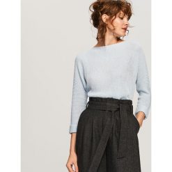 Sweter - Niebieski. Kardigany damskie marki Reserved. Za 89.99 zł.