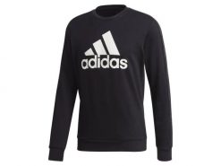 Bluza męska bez kaptura ADIDAS M FAV SWT XS. Czarne bluzy męskie Adidas, l, bez wzorów, z bawełny, bez kaptura, na fitness i siłownię. Za 229.00 zł.