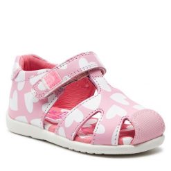 Sandały Agatha Ruiz de la Prada. Czerwone sandały dziewczęce Agatha Ruiz de la Prada, bez zapięcia. Za 289.99 zł.