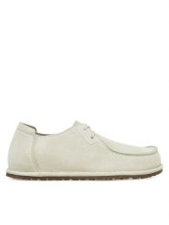 Birkenstock Półbuty Utti Lace 1029553 Szary. Szare półbuty na co dzień męskie Birkenstock, ze skóry, bez zapięcia. Za 580.99 zł.
