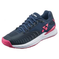 Buty tenisowe damskie Yonex Power Cushion Eclipsion 4 Woman clay. Czerwone obuwie sportowe damskie YONEX, bez wzorów, tenisowe. Za 759.00 zł.