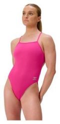 Strój kąpielowy damski Speedo Fl Solid V-Back 2.0 Af. Czerwone kostiumy jednoczęściowe damskie Speedo, bez wzorów, z materiału, eleganckie, do pływania. Za 239.99 zł.