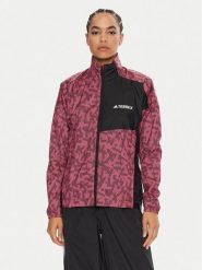 Adidas Kurtka do biegania Terrex Trail Running IM8143 Różowy Regular Fit. Czerwone kurtki sportowe damskie Adidas, s, bez wzorów, z syntetyku, bez kaptura, do biegania. Za 309.99 zł.