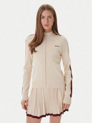 Guess Kardigan V6GR12 Z0752 Beżowy Regular Fit. Brązowe swetry damskie Guess, m, z aplikacjami, z syntetyku, bez kołnierzyka, bez ramiączek, bez kaptura. Za 569.99 zł.