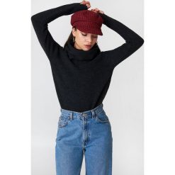Trendyol Sweter z wywijanym golfem - Black,Grey. Swetry damskie marki Trendyol. Za 80.95 zł.
