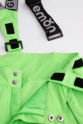 Spodnie narciarskie dziecięce ocieplane z szelkami Lemon Explore ZL4. Zielone spodnie materiałowe dla chłopców LEMON explore, na zimę, bez wzorów, z materiału. Za 259.90 zł.