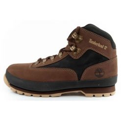 Buty Timberland Euro Hiker TB0A5ZJ5968 brązowe. Brązowe trekkingi męskie na zimę, trekkingowe. Za 733.19 zł.