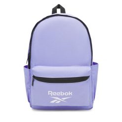 Plecak Reebok. Fioletowe plecaki damskie Reebok, bez wzorów, sportowe. Za 69.99 zł.