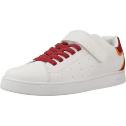 Buty GEOX J ECLYPER B. Biały. Białe buty sportowe dziewczęce Geox, bez wzorów, bez zapięcia, trekkingowe. Za 235.31 zł.