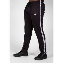 Reydon Mesh Spodnie 2.0 - Czarny. Czarne spodnie sportowe męskie GORILLA WEAR, xl, bez wzorów, z meshu, na fitness i siłownię. Za 170.00 zł.