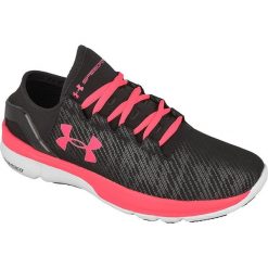 Buty biegowe Under Armour Speedform Turbulence Run Fast W 1289792-962. Czarne obuwie sportowe damskie Under Armour, bez wzorów, z gumy, do biegania. W wyprzedaży za 549.00 zł.