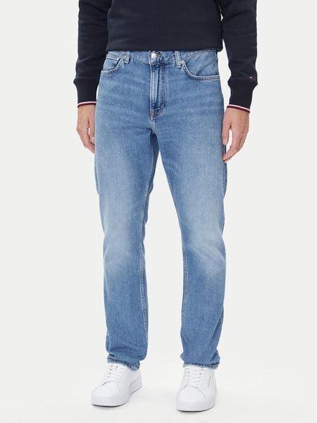 Tommy Hilfiger Jeansy Mercer MW0MW39656 Niebieski Straight Fit. Niebieskie jeansy męskie Tommy Hilfiger. Za 359.99 zł.