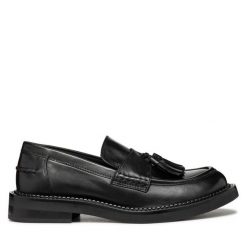 Loafersy Geox. Czarne mokasyny damskie Geox. Za 339.99 zł.