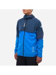 Kurtka do biegania wiatrówka męska Millet Intense Windbreaker Jkt active Fit. Niebieskie kurtki męskie Millet, m, bez wzorów, z elastanu, bez kaptura. Za 595.45 zł.