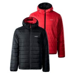 Kurtka Ocieplana Męska Pikowanie Halden. Czarne kurtki sportowe męskie Hi-tec, m, bez wzorów, z puchu, trekkingowe. Za 255.99 zł.