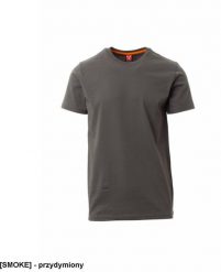 PAYPER T-shirt męski koszulka BAWEŁNA ELASTYCZNA komfort podczas intensywnych ćwiczeń 100% bawełna g/m biały zielony przydymiony XL. Białe t-shirty męskie PAYPER, m, bez wzorów, z bawełny, bez kołnierzyka. Za 42.40 zł.