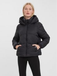 Vero Moda Kurtka zimowa 10273951 Czarny Regular Fit. Czarne kurtki damskie Vero Moda, na zimę, m, bez wzorów, z syntetyku, bez kaptura. Za 229.99 zł.