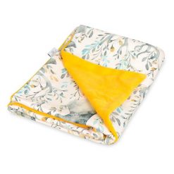 Kocyk VELLO 75x100. Żółte kocyki dla dzieci Multitex, z bawełny. Za 134.32 zł.