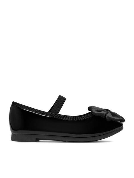 DeeZee Baleriny CEO-CM220831-31DZ(III) Czarny. Czarne baleriny dziewczęce DeeZee, bez wzorów, ze skóry, bez zapięcia. Za 59.99 zł.