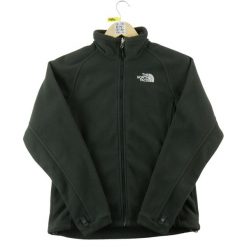 Second life - The North Face kurtka polarowa damska - Stan dobry. Czarne kurtki damskie The North Face, s, bez wzorów, z materiału, bez kaptura. Za 127.76 zł.