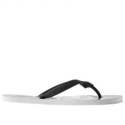 Buty uniwersalne męskie Reebok Cash Flip białe,czarne. Białe klapki męskie Reebok, z materiału, sportowe. Za 29.60 zł.