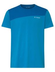 Koszulka funkcyjna M Sveit Shirt. Niebieskie koszulki sportowe męskie Vaude, m, bez wzorów, z bawełny, bez kołnierzyka, bez ramiączek, trekkingowe. Za 189.00 zł.