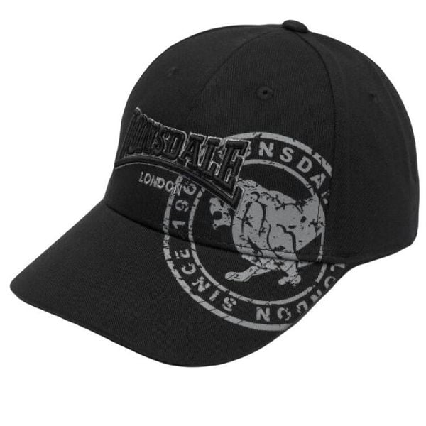 Czapka Lonsdale Leiston. Czarne czapki i kapelusze męskie Lonsdale, bez wzorów, sportowe. Za 176.50 zł.