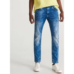 Jeansy slim - Niebieski. Jeansy męskie marki Reserved. Za 129.99 zł.