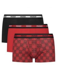 HUGO Komplet bokserek 50545668 Czerwony. Czerwone bokserki męskie Hugo, m, bez wzorów, z bawełny. Za 209.99 zł.