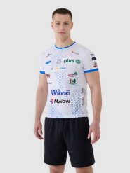 4F Koszulka meczowa replika domowa z sezonu 2024/2025 męska 4F x Ślepsk Malow Suwałki - multikolor XS. Koszulki sportowe męskie 4f, m, bez wzorów, z dzianiny, klasyczne, bez kołnierzyka. Za 99.99 zł.
