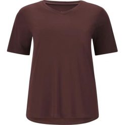 Damski jersey Q Sportswear Annabelle V2. Brązowe koszulki sportowe damskie ENDURANCE Q, bez wzorów, z jersey, sportowe, bez kołnierzyka. Za 142.50 zł.