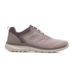 Buty do chodzenia damskie Skechers Dynamight 20FALLFO. Brązowe obuwie sportowe damskie Skechers, bez wzorów, z materiału, trekkingowe, Skechers Sport. Za 209.99 zł.