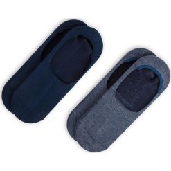 Zestaw 2 par stopek unisex LEVI'S - 943001001 Mid Denim 824. Skarpety damskie marki Levi's. Za 34.99 zł.