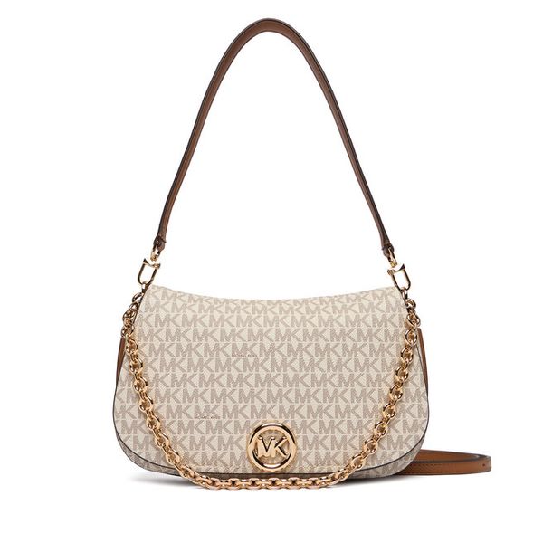 Torebka MICHAEL Michael Kors. Białe torebki do ręki damskie MICHAEL Michael Kors, bez wzorów, klasyczne, bez dodatków. Za 992.99 zł.