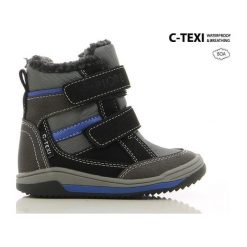 V+J Buty Zimowe Za Kostkę Chłopięce 24 Ciemnoszary. Czarne buty zimowe chłopięce V+J, bez wzorów, za kostkę, bez zapięcia. Za 165.00 zł.