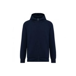 Bluza zamek błyskawiczny z kapturem Kariban Premium. Niebieskie bluzy męskie KARIBAN, m, bez wzorów, z kapturem. Za 257.00 zł.