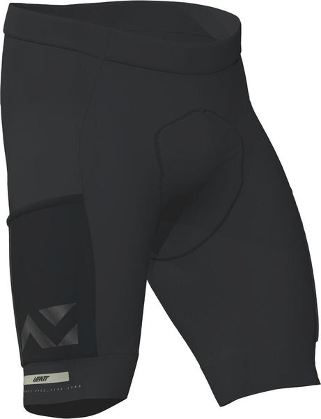 Spodenki rowerowe LEATT Shorts MTB Endurance 5.0. Czarne szorty męskie LEATT, xl, bez wzorów, z materiału. Za 549.00 zł.