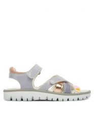 Primigi Sandały 1388944 S Fioletowy. Fioletowe sandały dziewczęce Primigi, ze skóry, bez zapięcia. Za 279.99 zł.