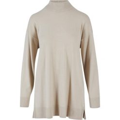 Sweter damski Urban Classics Eco Viscose. Brązowe swetry damskie Urban Classics, na zimę, bez wzorów, z nylonu, bez kołnierzyka, bez ramiączek, bez kaptura. Za 237.00 zł.