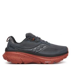 Buty do biegania Saucony. Szare buty sportowe męskie Saucony, bez zapięcia, do biegania. Za 699.99 zł.