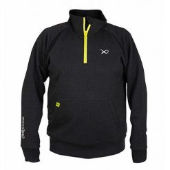 Fleece Matrix Minimal lime 1/4 Zip. Czarne bluzy męskie FISH MATRIX, m, bez wzorów, bez kaptura. Za 208.99 zł.