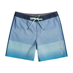 Szorty kąpielowe męskie Quiksilver Surfsilk Massive 17". Niebieskie krótkie spodenki sportowe męskie Quiksilver, m, bez wzorów, z elastanu, do pływania. Za 149.99 zł.