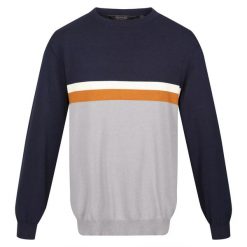 Męski Sweter Z Dzianiny Kaelen. Brązowe bluzy męskie Regatta, m, bez wzorów, z dzianiny, bez kołnierzyka. Za 81.99 zł.