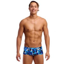 Kąpielówki Funky Trunks You Messer - trunki męskie. Czarne kąpielówki męskie FUNKY TRUNKS, m, bez wzorów, do pływania. Za 159.00 zł.