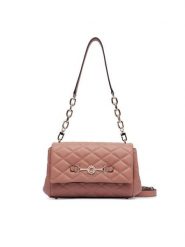 Guess Torebka Frances HWQG22 41190 Różowy. Czerwone torebki do ręki damskie Guess, z aplikacjami, ze skóry, bez dodatków. Za 584.99 zł.