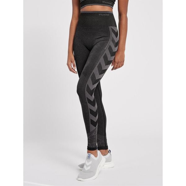 Damskie wysokie legginsy Hummel MT Energy. Czarne legginsy damskie Hummel, m, bez wzorów, z dzianiny, na fitness i siłownię. Za 191.00 zł.