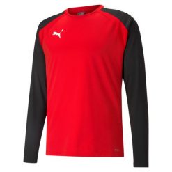 Bluza Puma Teamliga. Czarne bluzy męskie Puma, l, bez wzorów, bez kaptura, na fitness i siłownię. Za 253.00 zł.