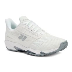 Buty do tenisa damskie YONEX Power Cushion Ad-Accel Ladies CL. Białe obuwie sportowe damskie YONEX, bez wzorów, tenisowe. Za 569.99 zł.